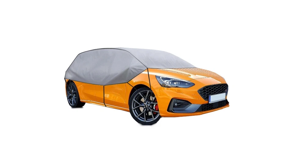 Wasserdichte Halbgarage UV-Schutz Frostschutz für Audi Q2 - Imagem 2 de 4