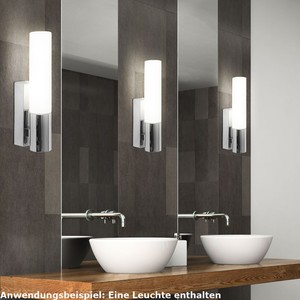 Design WC Nasszellen Leuchte Bad Beleuchtung Wand Lampe Fackel Licht ... Design WC Nasszellen Leuchte Bad Beleuchtung Wand Lampe Fackel Licht ...