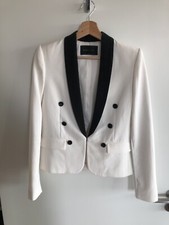 Bcbg Maxazria Tailored Balck&white Jacket S