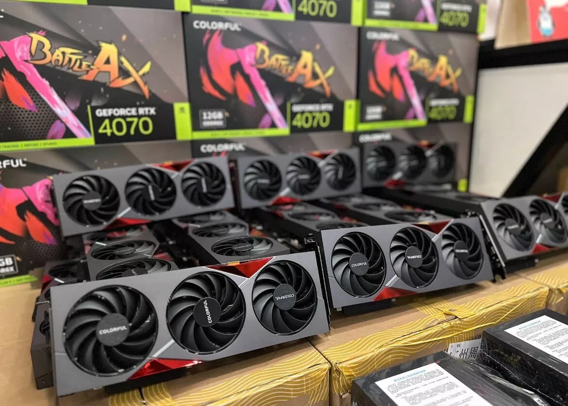 COLORFUL GeForce RTX 4070 NB EX-V Graphics Card GDDR6x 192Bit