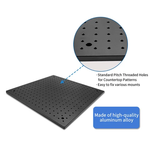 Optical Flat Platform Isolation Honeycomb Breadboard Experiment Fixing Plate 1'' - Picture 6 of 10