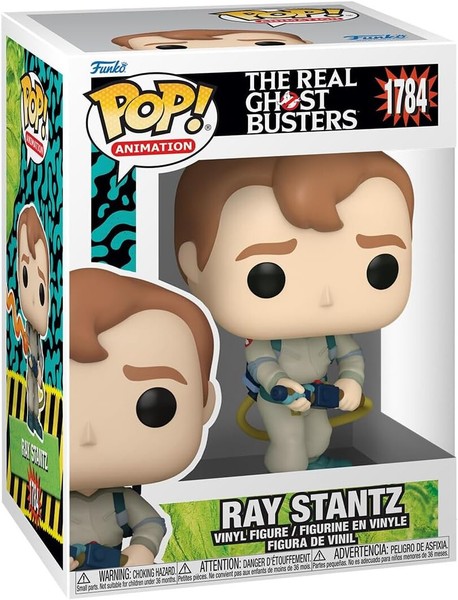 The Real Ghostbusters 1986 Ray Stantz Pop! Animation #1784 Vinyl Figur Funko-image