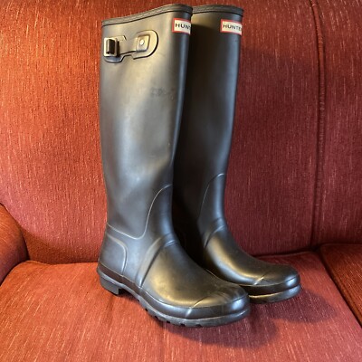Hunter Original Women's Tall Rain Boots Black