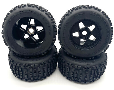 OUTCAST 8S EXB - TIRES & Wheels (tyres rims DBoots Backflip glued ARA5210V2
