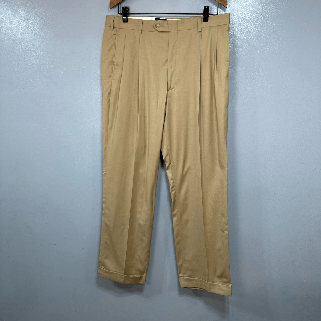 パンツ 00s GRANT THOMAS linen slacks 00s GRANT THOMAS linen slacks