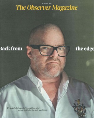 Observer Magazine: Heston Blumenthal, Roisin Conaty, Reeta Chakrabarti, 16.3.25
