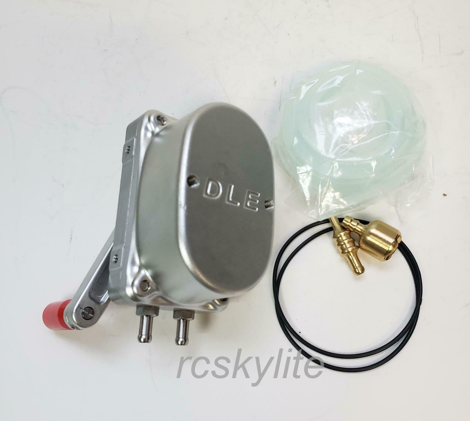 DLE High Flow Metal Gear Hand crank Fuel Pump for RC Gas Engine