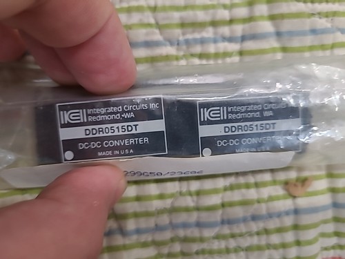 DC0515DT DC-DC Converters by Integrated Circuits Inc. - NOS Qty 2
