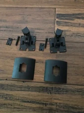 2  Original bose ub 20 wall ceiling brackets Black In Color With Screws Nice