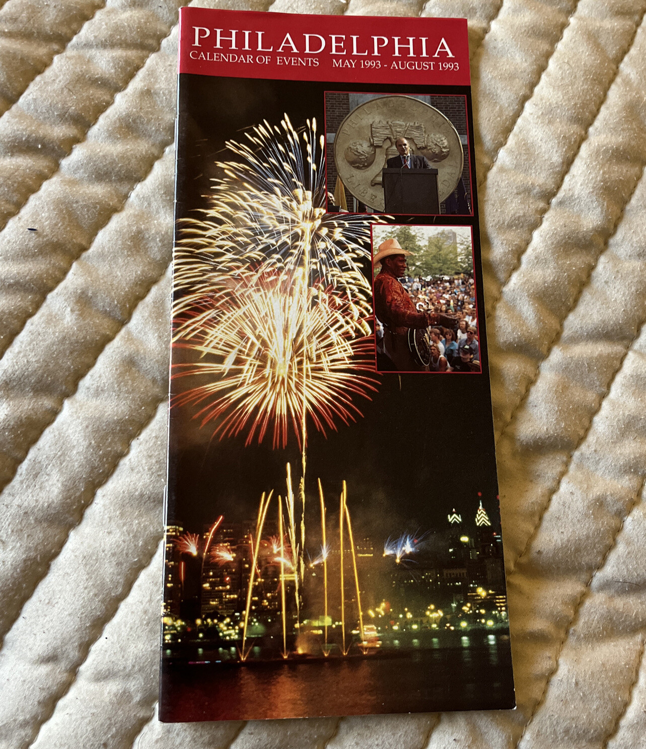 Philadelphia calendar of events, May 1993 -August 1993 | eBay