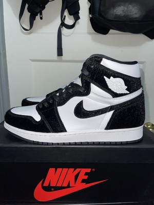 Nike Air Jordan 1 Retro High OG Twist/Panda Black White Size US 11 Women's  New | eBay