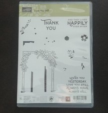 NEW Stampin Up Love You Still Clear Stamps Set of 14 Anniversary Marriage