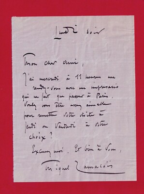 BN96#/D-L.A.S-MIGUEL ZAMACOIS-JOURNALIST-ROMANCIER-[RENÉ BASCHET]