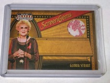 2011 Panini Americana Screen Gems #8 Gloria Stuart Worn 2-Color Patch /149 2011 Panini Americana Screen Gems #8 Gloria Stuart Worn 2-Color Patch /149