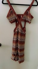 Free People size XS women's cutout dress