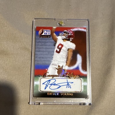 2021 Leaf Pro Set Power - Campus Kings Autographs Bryce Young #CK-BY1 (AU, RC)