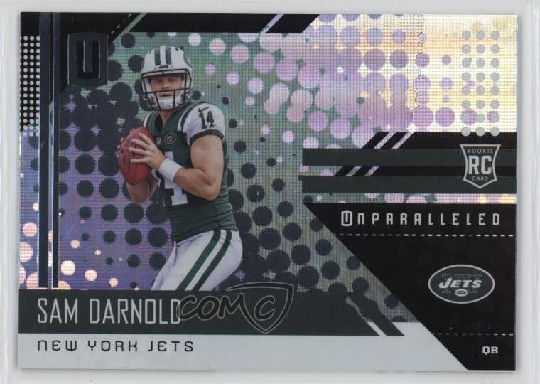 2018 Panini Unparalleled Rookie Sam Darnold #206 Rookie RC