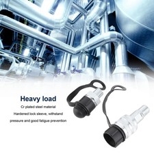 ༝Hydraulic Quick Connect Coupling M16x1.5 Male Female Cr Plated Steel Coupler