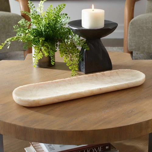 Uttermost 17129 Sculpted Onyx 22"W Onyx Decorative Bowl - Onyx - Picture 5 of 6