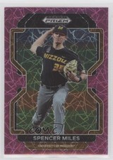 2022 Panini Prizm Draft Picks Neon Pink Velocity Spencer Miles #PDP136 0k8b