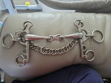 Jumpers Horse Line Pro Steel Fench Link Rugby Pelham / Show Pelham / Curb Chain