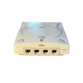 Sega Dreamcast Console System HKT-3020 w/ Controller HKT-7700 - Tested Works