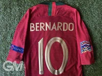 Maillot Nike Vaporknit Portugal Ligue des Nations 2019 Bernardo Silva Taille L - Photo 1/4