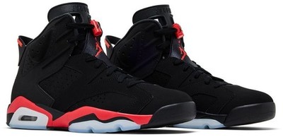 Nike Air Jordan 6 Retro Infrared Salesman CT8529-001 Men's Size