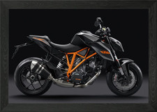 KTM Gerahmtes Wandbild Poster Leinwanddruck Bild