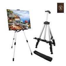 Art Easel Stand for Painting and Sign - 17 to 66 Inch Adjustable Aluminum Tri...