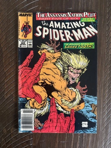 The Amazing Spider-Man #323 (1989) Newsstand VG/FN 5.0