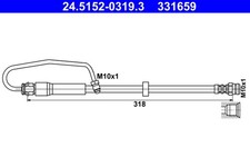 Bremsschlauch ATE 24.5152-0319.3 für AUDI A4 B9 Avant 8W5 8WD 8W2 8WC A5 F5A F5F