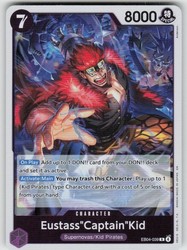 Eustass 'Captain' Kid EB04-039 Rare The Azure Sea's Seven