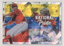 2021 Leaf Metal Draft National Pride Silver Crystals Alejandro Hidalgo Auto 4z8