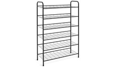 Argos Home Jorn 6 Tier Shoe Rack Black 5816158