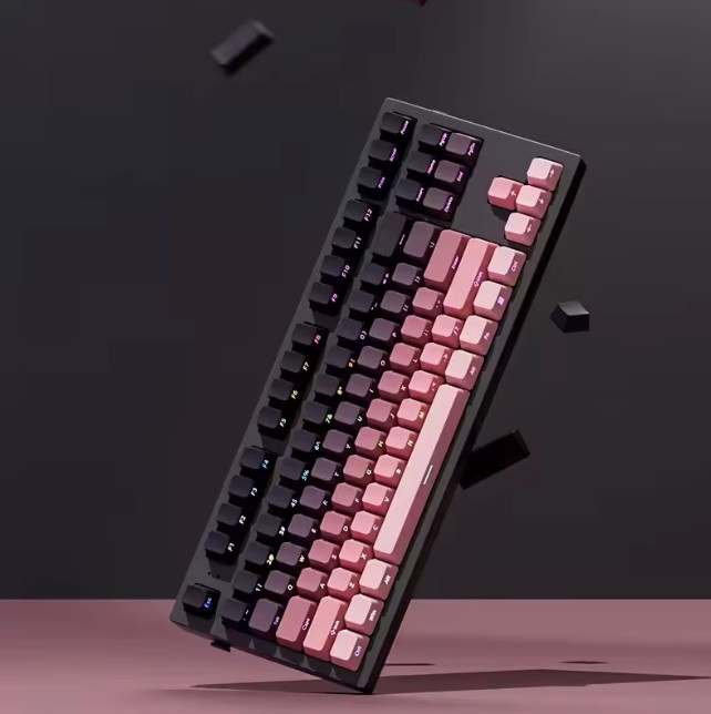 Gradient Keycaps Side Printed Back Lit PBT OEM for MX switch Gaming Keyboard