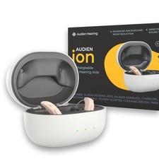 Audien Ion Rechargeable Bte Hearing Aid Noise Cancellation Certified Refurbished