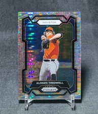 Alonzo Tredwell Silver Pulsar /499 Rookie 2024 Prizm Card #285 Houston Astros