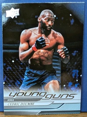 2025 Upper Deck Goodwin Champions Young Guns Cedric Doumbe #YG-41 MMA Fighter
