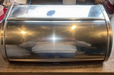BARBANTIA Brötchenaufsatz Brotkasten, chromf...