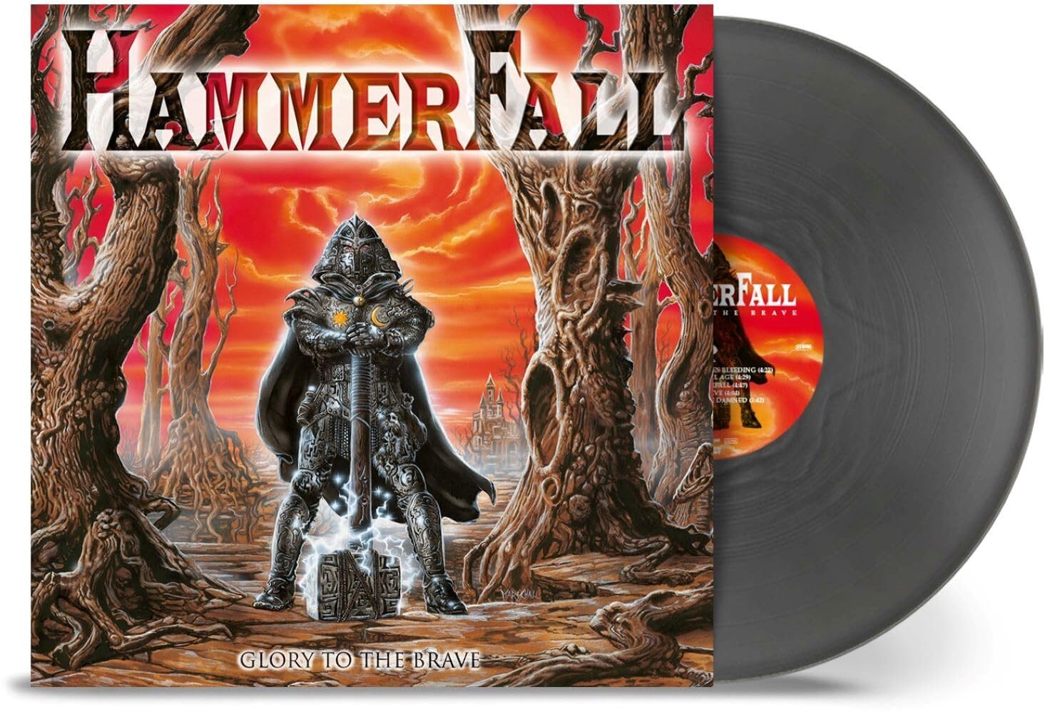 Hammerfall Glory To the Brave (Silver Vinyl In Gatefold / 2018 Remaster) LP