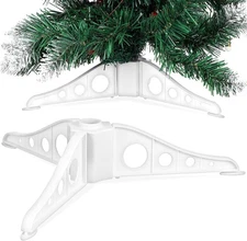 Cabilock Christmas Tree Stand for Small Artificial Tree Plastic Rotating Christm