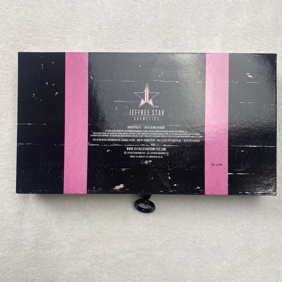 Jeffree Star Gothic Beach Eyeshadow Palette 18 Shades Mirror New Authentic - Image 2 of 4
