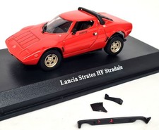 Norev 1/43 Lancia Stratos HF Stradale Red DAMAGED REPAIRS Resin model car
