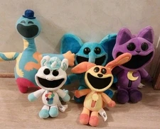POPPY PLAYTIME Smiling Critters Plush (Lot of 5) CULTUREFLY PHATMOJO MOB ENTER. 