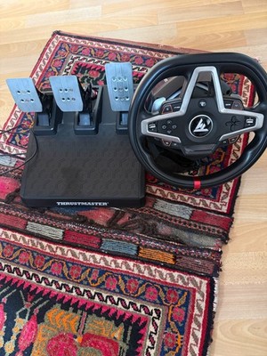 Thrustmaster T248 Rennlenkrad mit Magnetischen Pedale für PlayStation und PC