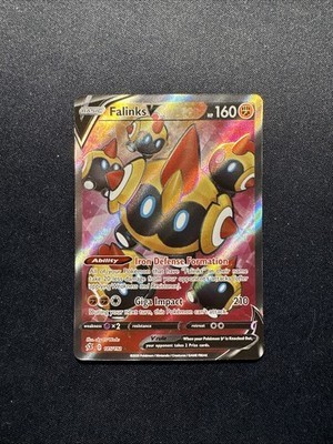 SWSH02: Rebel Clash #185/192 Falinks V (Full Art)