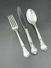 CHANTILLY BY GORHAM STERLING SILVER 3 PC JUNIOR SET NO MONOGRAM