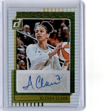 2025 Donruss WNBA #SS-AC Alysha Clark Signature Series Auto Holo Seattle Storm