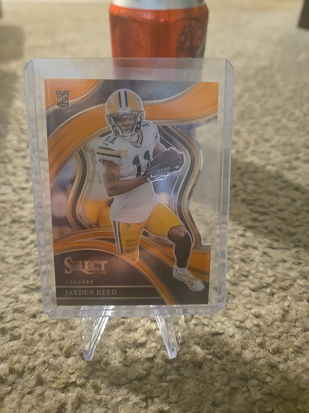 2023 Panini Select Jayden Reed RC Orange Die Cut /399 Club Level 258 - B28